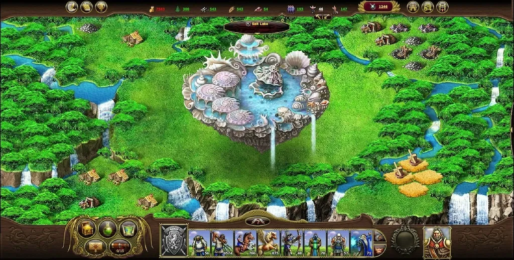 My Lands — Browser-Strategiespiel mit schwebenden Reichen, Ressourcen und Fantasy-Armeen