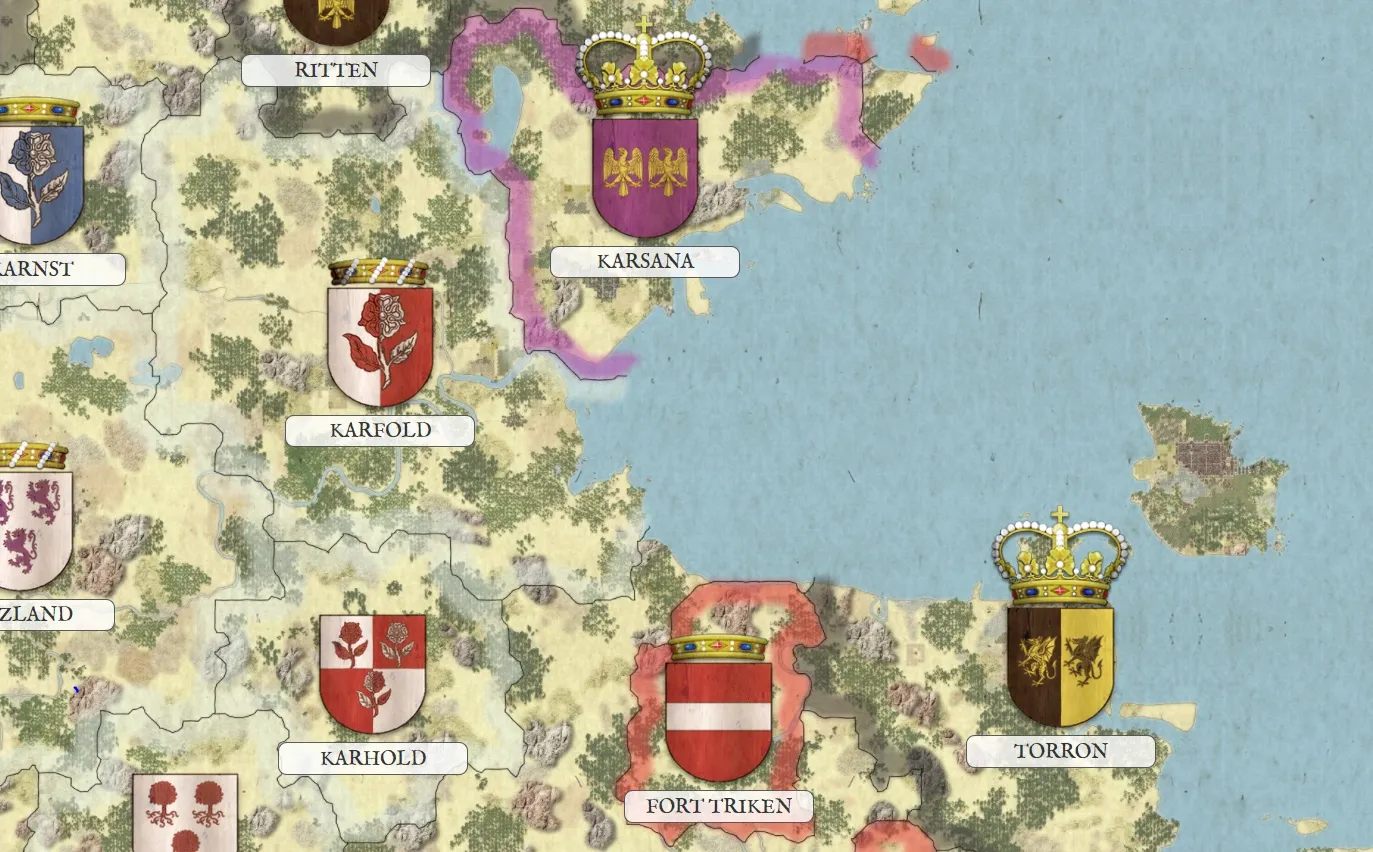 Lands of Lords — Mittelalter-Strategiespiel mit Lehen, Allianzen und Saison-Kampagnen